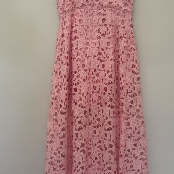 ASTR the Label Lace A-Line Midi Dress – Blush Pink (M) - Picture 5 of 5